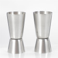 25/50ml Stainless Steel Cocktail Shaker Measure Cup Dual Shot Drink Spirit Measure Jigger